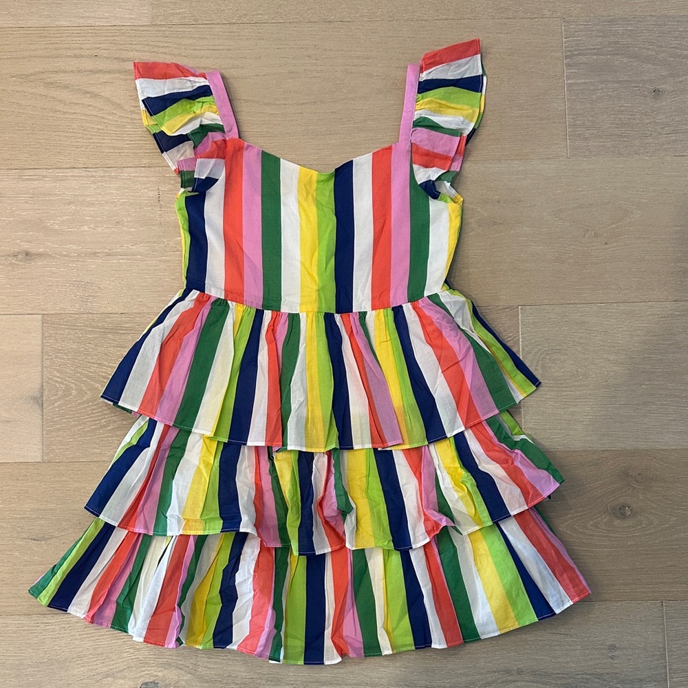 Janie and Jack Multicolor Striped Dress